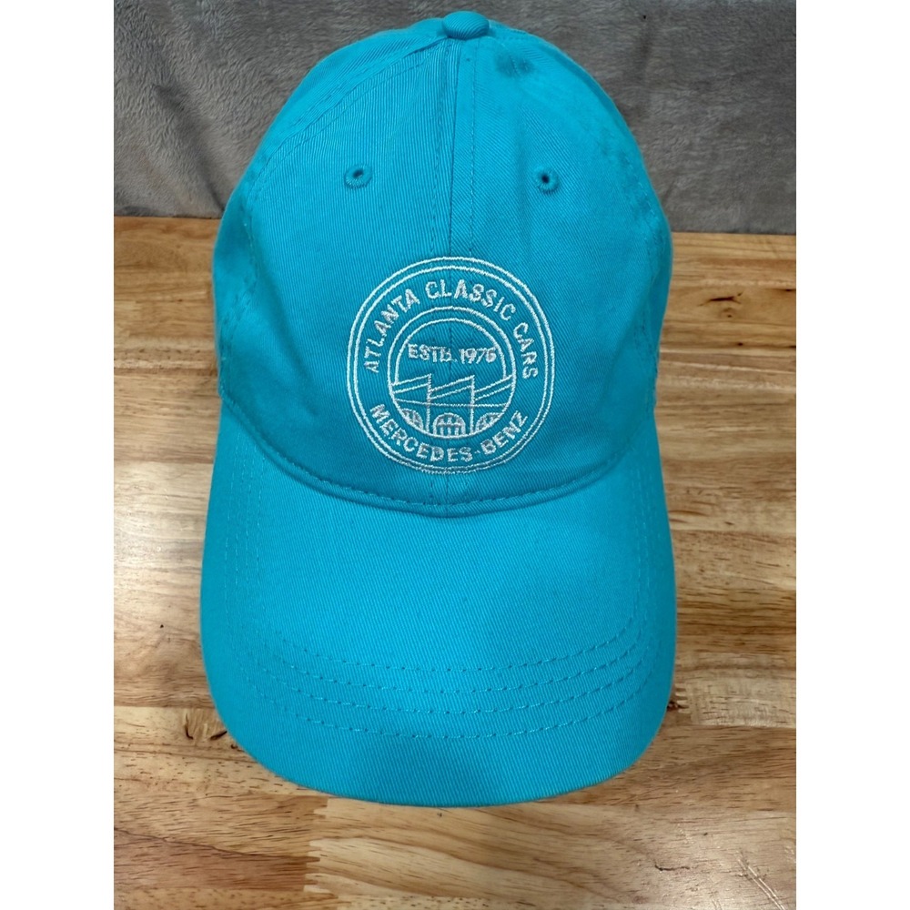 Mercedes-Benz Atlanta Classic Cars Hat Blue Adjustable Strapback OSFA Cap